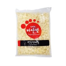 식재료마당발 냉동편마늘 1kg x 2봉, 1000g