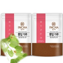 인차 국내산 뽕잎 상엽 뽕나무잎 가루 분말 차 파우더 600g (300gX2개)