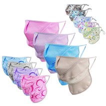 자외선차단 마스크 여성 등산 산책 조깅 러닝, 베이지(단색)