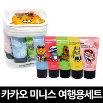 카카오 미니스 여행용 세트 x 3개 / 샴푸 린스 바디