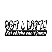 16*6cm 리프트 자동차 스티커를 가져 오기 지방 병아리는 데칼 뛰어 넘을 수 없다 Man Funny 4x4 Truck Off, 04 빨간