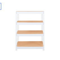 스피드랙 V2 선반 4단 700 x 600 x 1500 mm, 화이트(앵글)