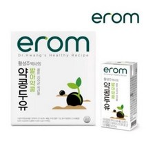 이롬 황성주 발아약콩 두유, 190ml, 32개