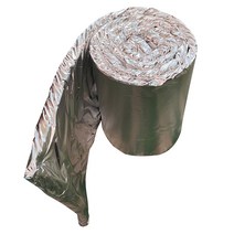 그라스울 불연 층간 단열재 보온면, 두께20mm(폭0.61mx길이7m)단면호일
