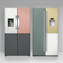 냉장고 셀프 리폼 시공 단색 시트지 인테리어필름, 08. 퀸하우징 쿨 그레이 SQ308(10cm)