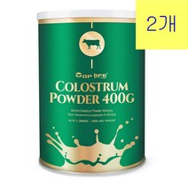 탑라이프 초유 파우더 3000mg lgG 400g x 2개