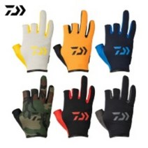 다이와 DG-6422 땀 흡수성 드라이 스트레치 장갑 3컷 (22년 최신형), 네이비블루