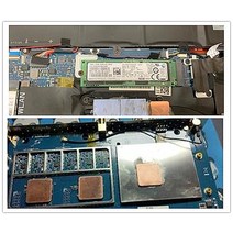 커스텀수냉 pc 쿨러 게이밍 10 개/몫 0.1-2.0MM 두께 냉각 구리 패드 노트북 플레이트 컴퓨터 그래픽 CPU, 07 20x20x0.8mm