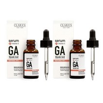 CLARAS NEW YORK Glycolic Acid Facial Serum 클라라스 뉴욕 글리콜산 페이셜 세럼 30ml 2팩