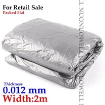 사과반사필름 은빛 검정 반사 필름 과수원 티 심기 플라스틱 뿌리 덮개 온실 식물, 05 Width 1.5m_02 Length 20m