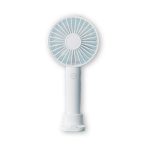 뉴오르 휴대용 미니 손 선풍기 탁상용 저소음 손풍기 충전 핸드, 화이트