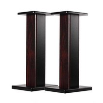 스피커거치대 북쉘프 랙 우드 스탠드 우퍼 받침대, M-101 호두 40cm