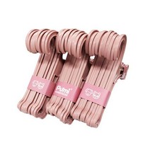푸르미 파스텔 강아지 옷걸이 인디핑크 18 x 15 cm 30개, 18 x 15 cm x 30개