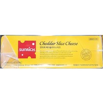 대용량 슬라이스 체다치즈 1800g 업소용 벌크 자른