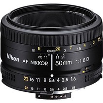 Nikon AF FX NIKKOR 50mm f1.8D Fixed Zoom Lens with Auto Focus for Nikon DSLR Cameras [품], 상세참조인용