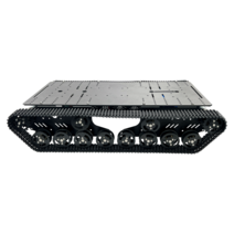 4륜 구동 크롤러 로봇 실험 자동차 트럭 탱크 새시, 25 모터 12V330rpm 실버
