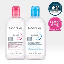 바이오더마 [바이오더마]센시비오 H2O 500ml+하이드라비오 500ml (온라인단독), 단품없음