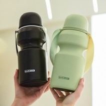 아기 보온병 컵 외출 분유 항온 45도 주전자 대용량 엄마와 3첫번째6 우유, [02] 된장가루 첫번째200ML