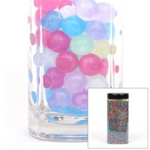 크리스탈볼 펄 1000g 케이스포함 하이드로 소일 워터젤 고흡수성수지 수정토 대체토양 수경재배 방향제 개구리알모양