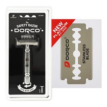 도루코 안전면도기 + 양날면도날 10p, 2세트