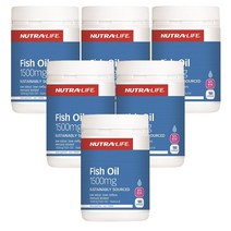 뉴트라라이프(Nutra-Life) 뉴트라라이프 피쉬오일(오메가3) 1500mg 180캡슐 X 6개, 1080캡슐, 1세트