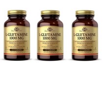 솔가 L-글루타민 1000mg 타블렛 글루텐 프리 비건, 3개, 60정