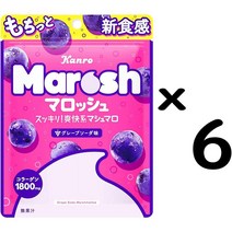 일본직구 칸로 마로시 포도소다 맛 50g x 6봉지, 상세참조, 수량