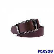 Foryou3130 남성 캐주얼 통가죽벨트 생일선물 남사친선물 직장인벨트 회사원벨트 오빠
