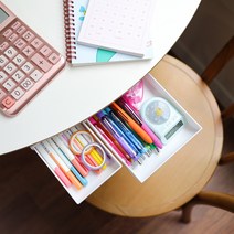 틈새 자투리공간 사용 미니 서랍 부착식 정리함, 붙이는 틈새 서랍장-L