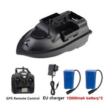 RC 배 선박 보트 GPS 낚시 미끼 보트12000mah 배터리 및 가방 3 개자동 크루즈2kg 적재500m 제 군 탐지기 5bEA1, 05 GPS 2 battery