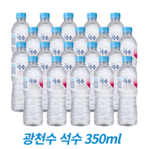 진로 석수 350ml 80병 미니생수 광천수
