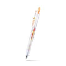 제브라 사라사 클립볼펜 0.5mm 마블칼라 낱개, 하와이안파인애플