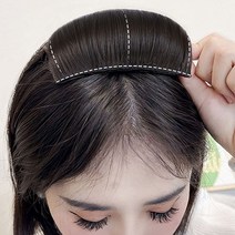 달자샵 셀프 헤어스타일링 정수리 볼륨가발 페이크 헤어뽕, 어두운갈색, 1개