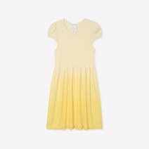 [세컨스킨] 키즈 4-6세 그라데이션 스마킹 캡슬리브 드레스 NDYSD4302