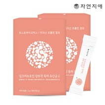 자연지애 실크피브로인 장부착특허 유산균 스틱 2g x 30포 x 2개, 단품, 단품
