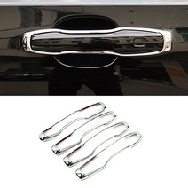 볼보 xc60 2018-2022 크롬 도어 핸들 장식 포그 라이트 프레임 사이드 미러 커버 리어 윈도우 와이퍼 노즐 트림, 스타일