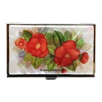 오앤유 명함케이스(동백), 부산 동백꽃