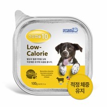 포르자10 건강캡슐10 강아지 기능성 주식캔 간식캔 100g 5종(1BOX)16개입, 1개, 체중(LowCalorie)X8개