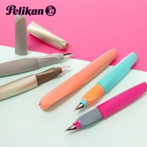 펠리칸 만년필 트위스트 New Color, 단품, 펜촉:EF(가는촉)|색상:1. 정글