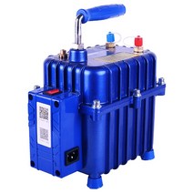 자동차 에어컨 진공펌프 냉장고 냉매 리필 회수기, 20L 기계와 불소 측정기