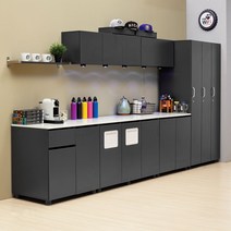 두다닥 비토 벽걸이 탕비장 벽걸이장 수납장 탕비실수납장 탕비실 주방수납장, 높은탕비장(문짝형/상부오픈), 마블