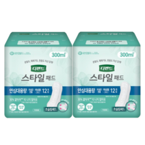 디펜드 여성용 스타일 요실금 초슬림 패드 안심대용량, 24개입, 2개