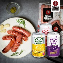 만천호푸드 대만소시지 샹창330g 2팩 + 대만 스파클링 C&C 증정, 사과