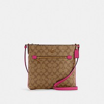 COACH 코치 C1554 로완 파일 시그니처 캔버스 크로스백