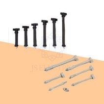 P카바볼트 P-COVER 지지대 나비너트 포함 전사이즈, 아이보리(Ivory), P카바볼트-103