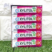 TK 롯데 자일리톨 W 24gX15개입 잠깨는 졸음 방지 공부 금연 운동 부드러운 껌 대용량 추천