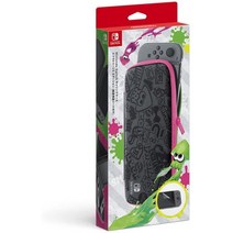 일본직발송 1. 【닌텐도 순정품】NINTENDO SWITCH 운반 케이스 스플래툰 2 에디션 (화면 보호 시트 포함), One Size_One Color, 상세 설명 참조0, 상세 설명 참조0