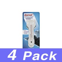 도몰 Glaskeramik Schaber 인덕션 유리 세라믹 스크래퍼 Domol Glaskeramikschaber 4개