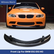 BMW 범퍼 범퍼플레이트 호환 gt4 style front shovel 탄소 섬유 자동차 앞 립 스포일러 for bmw 3 serise e92 m3 2005-2012 frp