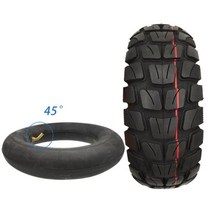 Inokim oxo M4 듀얼트론 빅터 럭셔리 이글 스피드웨이 제로 10X 자전거 전동 스쿠터 255 80 용 타이어 인치, 02 Tire and Tube 45